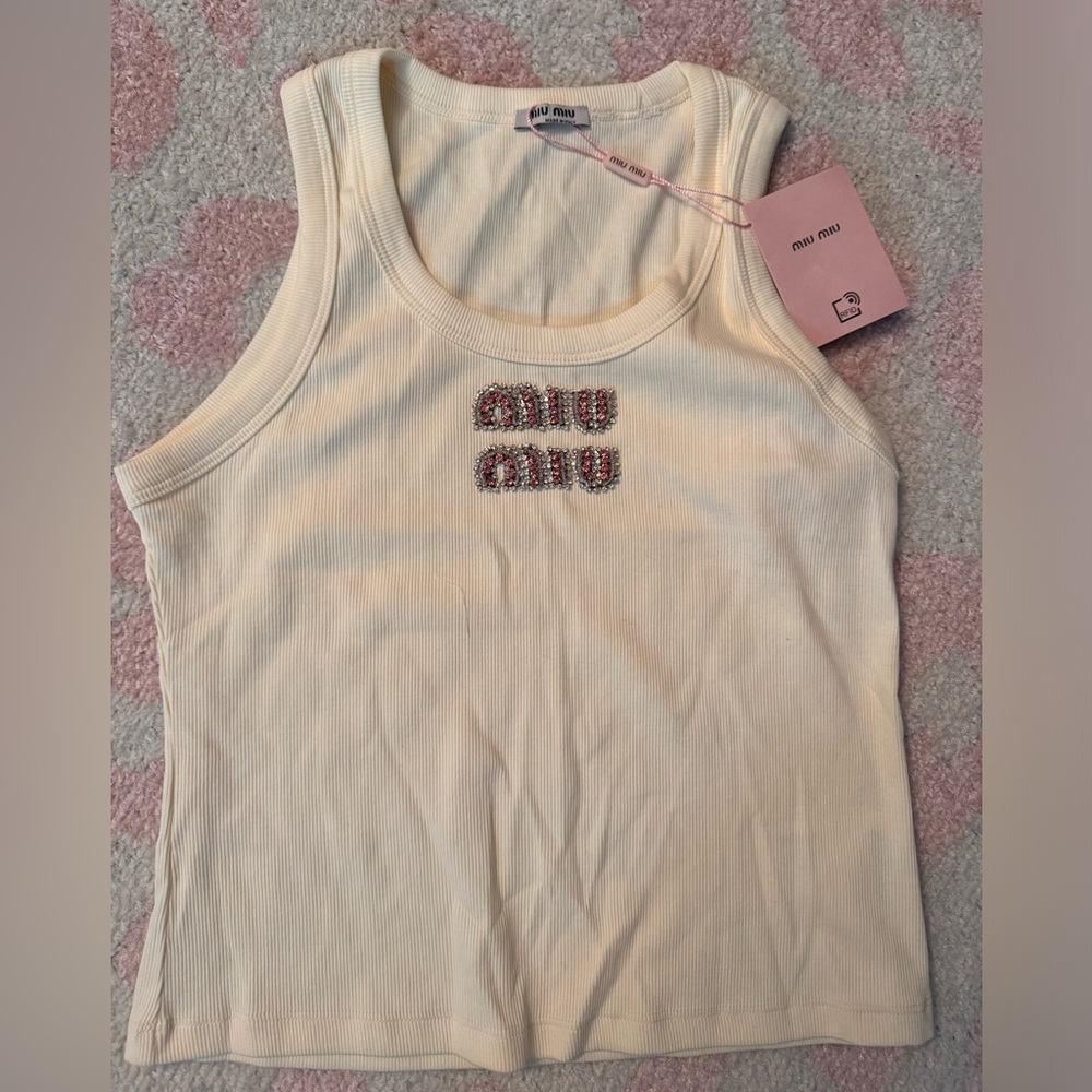 Miu Miu Tank Top
